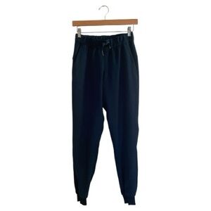 Lululemon On the Fly Midrise Navy Jogger